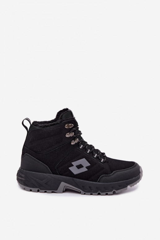 botas de inverno Trekas para homens isoladas LOTTO 2401210U KETCHAM pretas