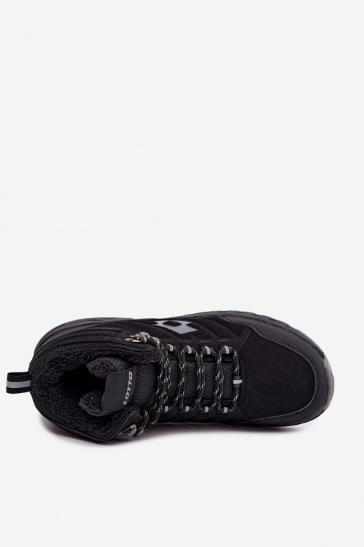 botas de inverno Trekas para homens isoladas LOTTO 2401210U KETCHAM pretas