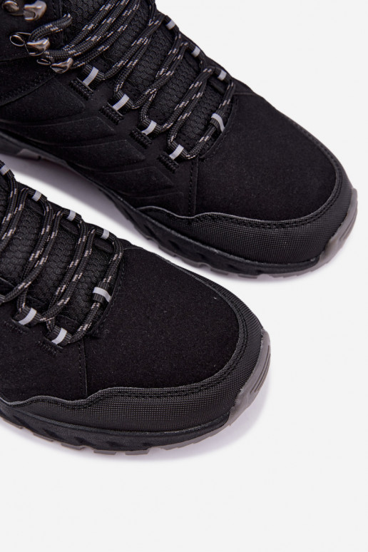 botas de inverno Trekas para homens isoladas LOTTO 2401210U KETCHAM pretas