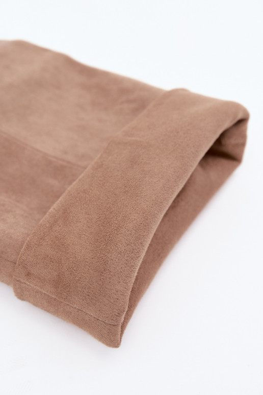 botas altas femininas slip-on com saltos em areia Favra