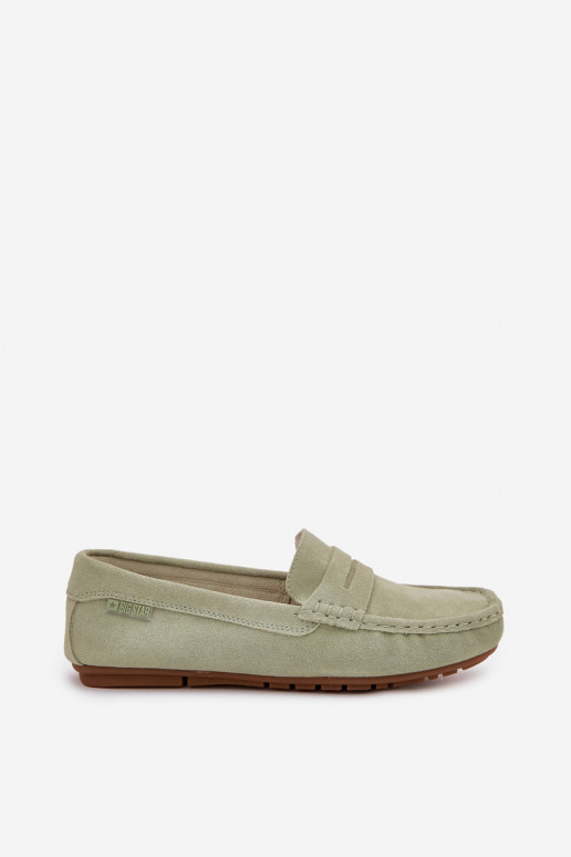 Mocassins de camurça verdes Big Star RR274945