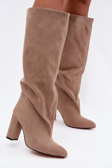 Botins com salto em areia Adoria 2