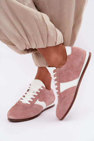 Ténis de camurça sintética Zazoo N1412, rosa