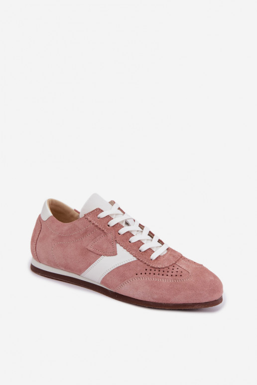 Ténis de camurça sintética Zazoo N1412, rosa