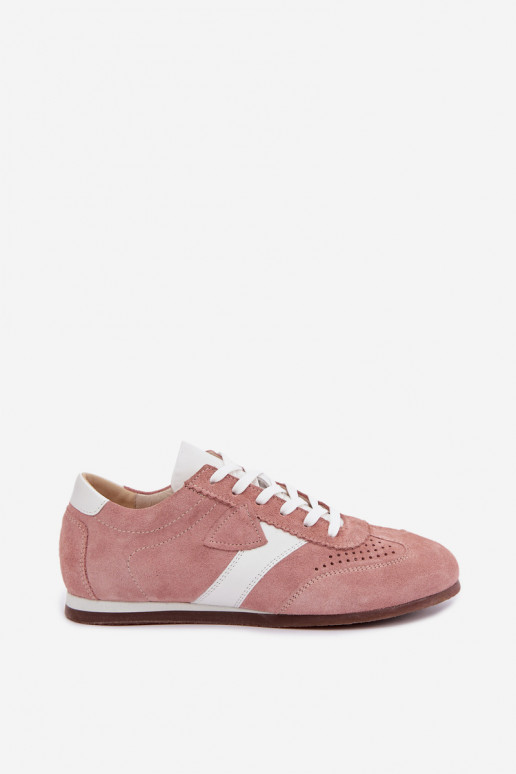 Ténis de camurça sintética Zazoo N1412, rosa