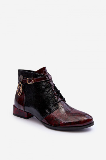 Botins femininos em bordô Avalynė Tai turiciejka 5743A-23 2