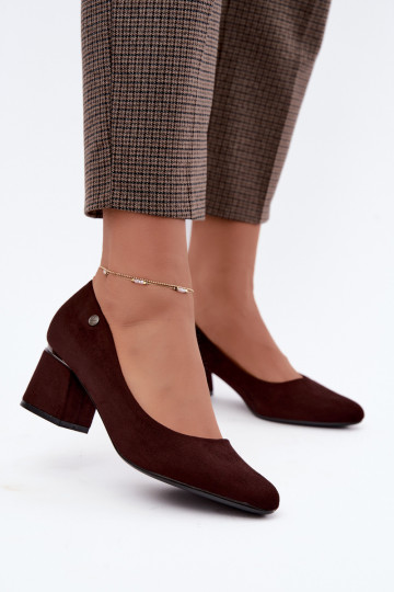 Botins Vinceza 62322 cor chocolate 2
