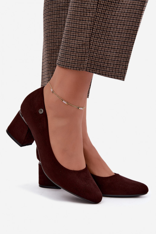Botins Vinceza 62322 cor chocolate
