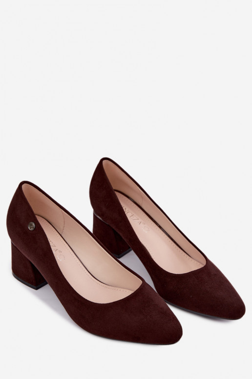 Botins Vinceza 62322 cor chocolate