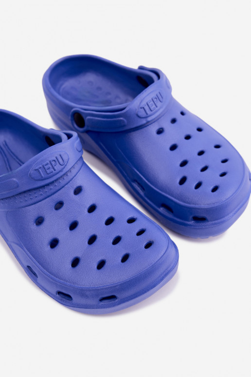 Tamancos leves azul escuro Aderis