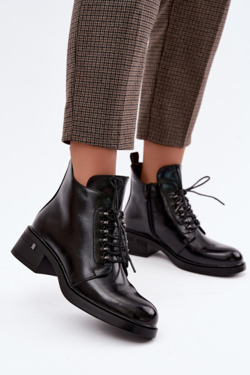 Botins isolados Klocke S.Barski HY62-8112 na cor preta
