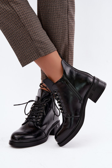 Botins isolados Klocke S.Barski HY62-8112 na cor preta 2