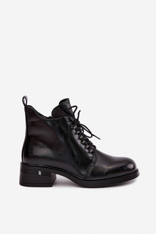 Botins isolados Klocke S.Barski HY62-8112 na cor preta