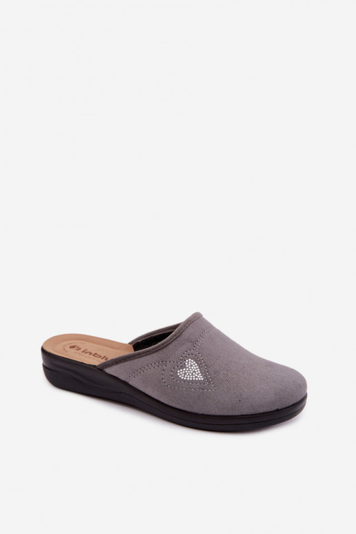 Chinelos na cor cinza Inblu CF000052