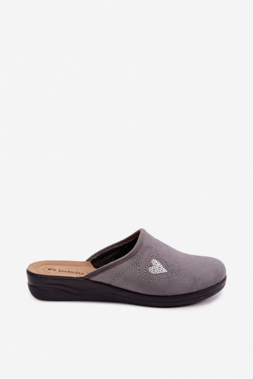 Chinelos na cor cinza Inblu CF000052