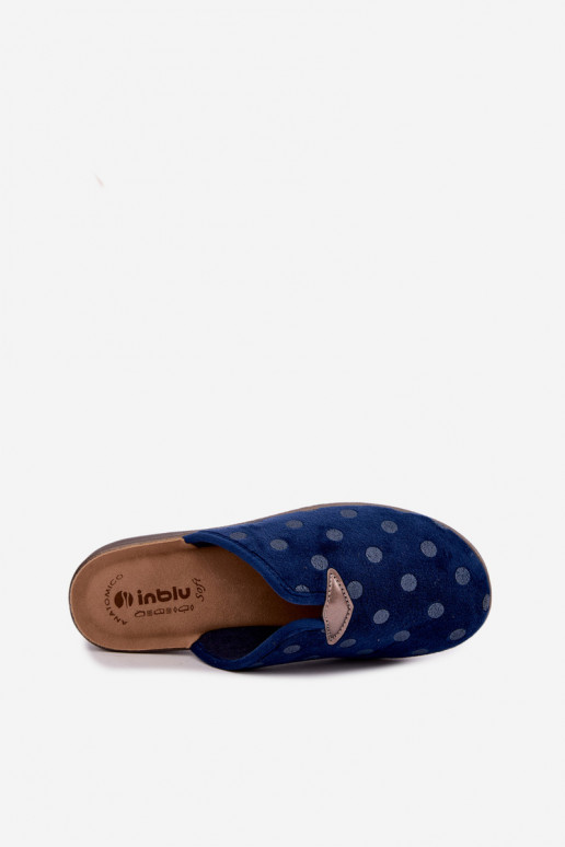 Chinelos femininos Inblu OD000014 azul escuro