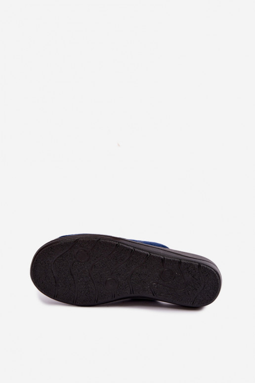 Chinelos femininos Inblu OD000014 azul escuro
