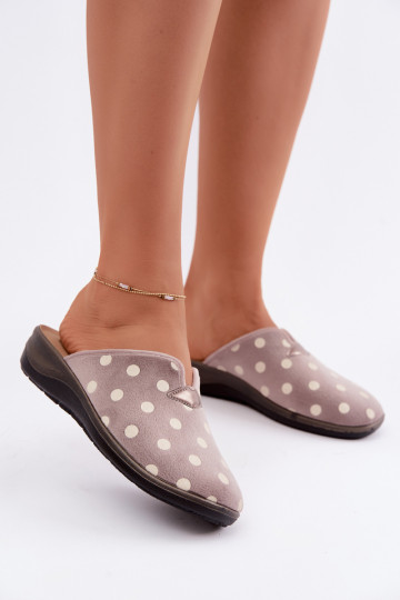 Chinelos femininos Inblu OD000014 cinza 2