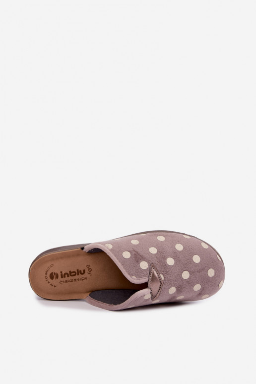 Chinelos femininos Inblu OD000014 cinza