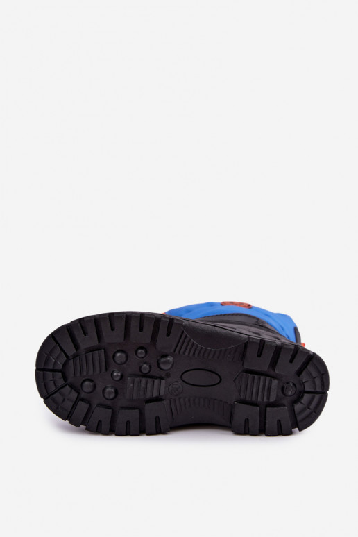 Botas de neve para crianças azul-preto Big Star SS374032