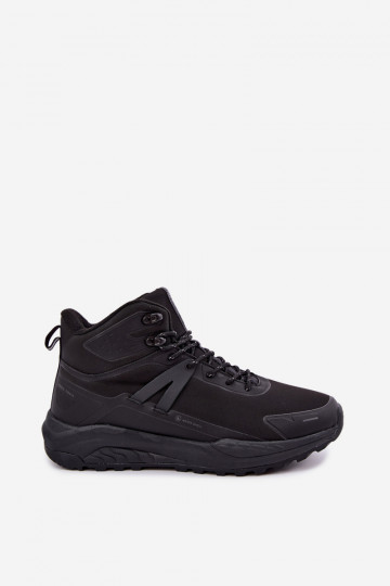 Botas de caminhada isoladas para homens impermeáveis em preto Koby 2
