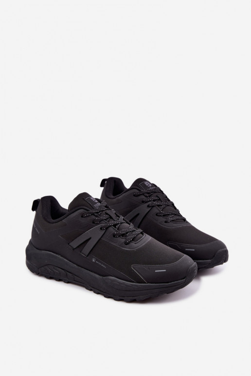 Sapatos impermeáveis para homens Outdoor em preto Elroy