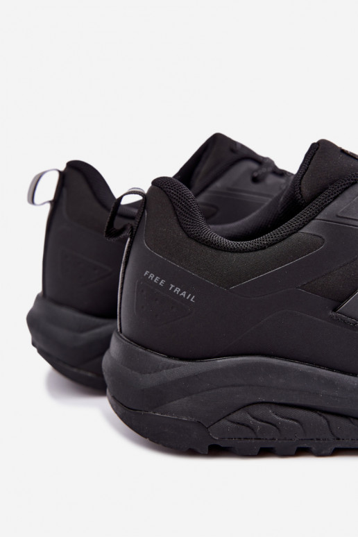 Sapatos impermeáveis para homens Outdoor em preto Elroy