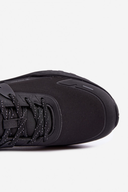 Sapatos impermeáveis para homens Outdoor em preto Elroy