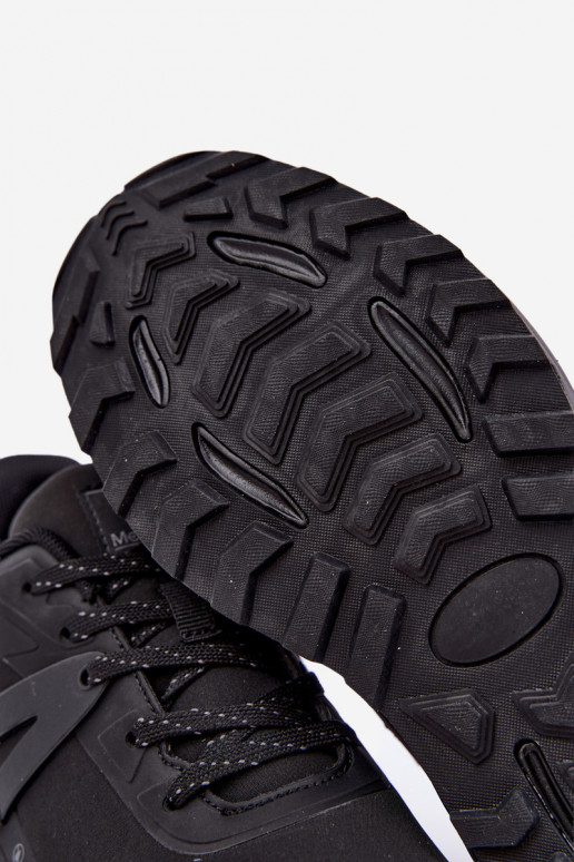 Sapatos impermeáveis para homens Outdoor em preto Elroy