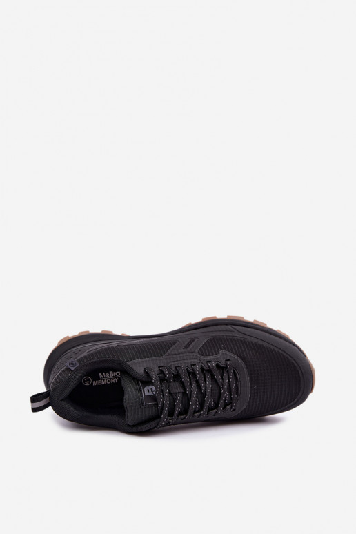 Sapatos esportivos masculinos em preto Carro