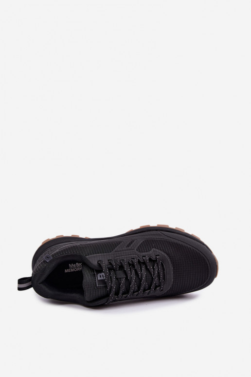 Sapatos esportivos masculinos em preto Carro