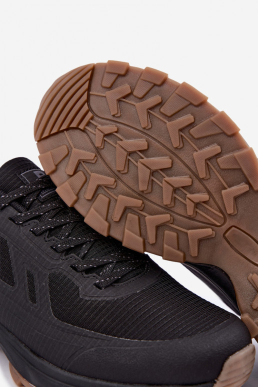 Sapatos esportivos masculinos em preto Carro