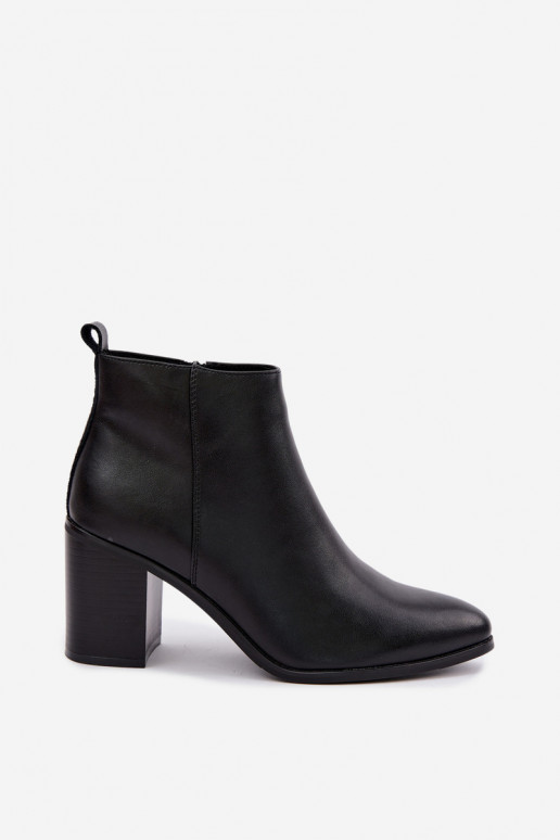 Pele Botas com aquecimento no interior Sergio Leone BT-50-S cor preta