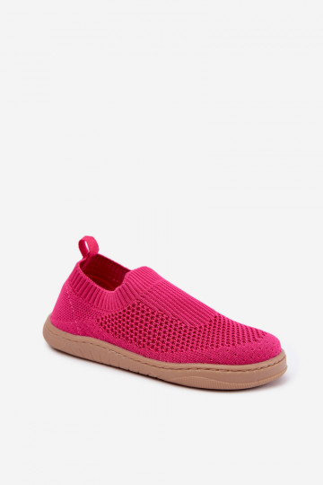 Chinelos infantis slip-on Milami rosa