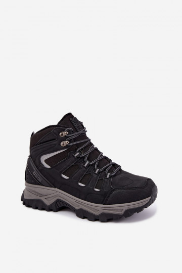 botas de caminhada isoladas para homens Big Star UU174317 na cor preta