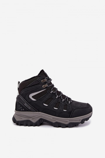 botas de caminhada isoladas para homens Big Star UU174317 na cor preta 2