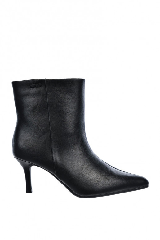 Botins com saltos finos e isolamento, slip-on Big Star UU274494 pretos