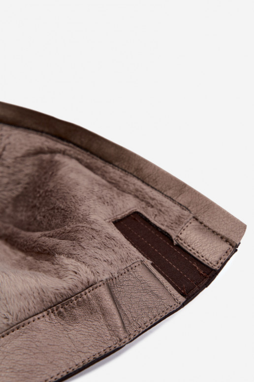Botas longas isoladas com salto chocolate Alessa