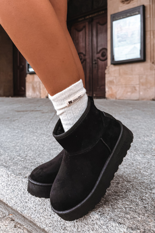 Botas de neve com plataforma Big Star UU274222 em preto