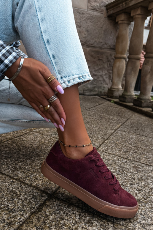 À modalo de tênis Feminino Big Star UU274242 Borgonha