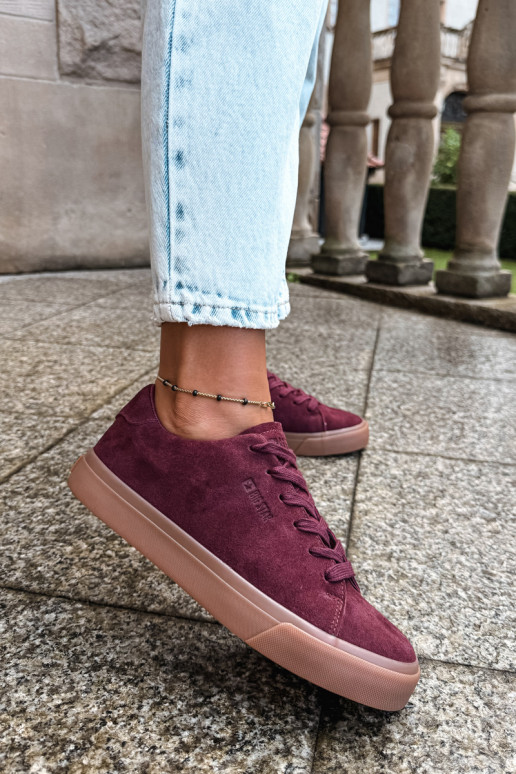 À modalo de tênis Feminino Big Star UU274242 Borgonha