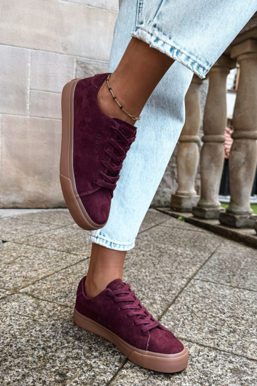 À modalo de tênis Feminino Big Star UU274242 Borgonha