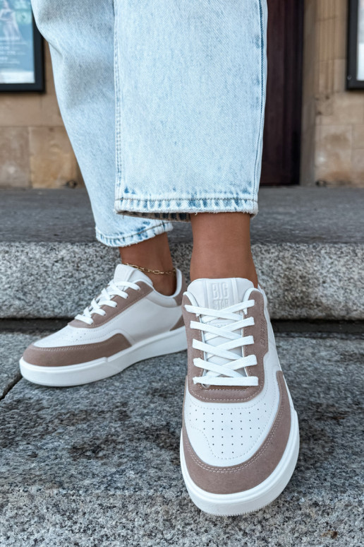 À modalo de tênis Feminino Big Star UU274275 bege
