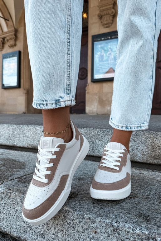 À modalo de tênis Feminino Big Star UU274275 bege