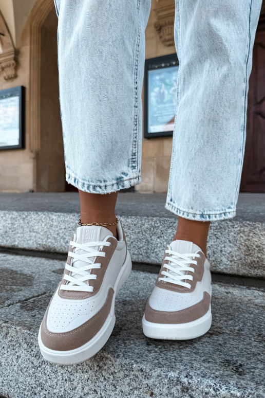 À modalo de tênis Feminino Big Star UU274275 bege