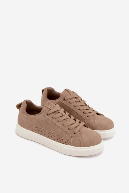 Sapatilhas masculinas Big Star UU174322 cor areia