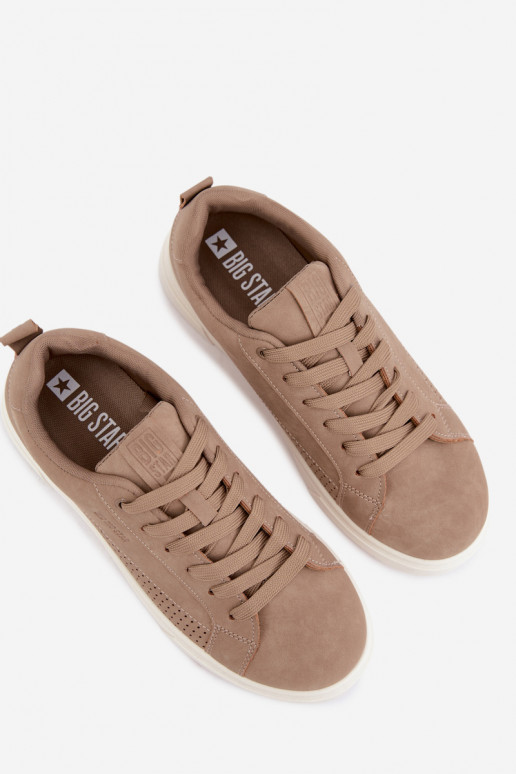 Sapatilhas masculinas Big Star UU174322 cor areia