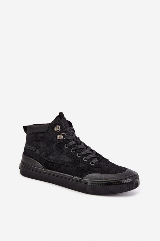 Sapatos casuais masculinos Big Star UU174305 cor preta