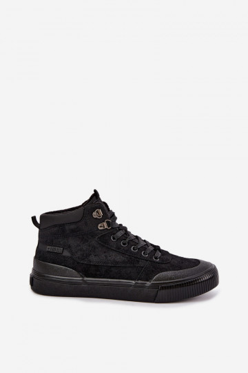 Sapatos casuais masculinos Big Star UU174305 cor preta 2