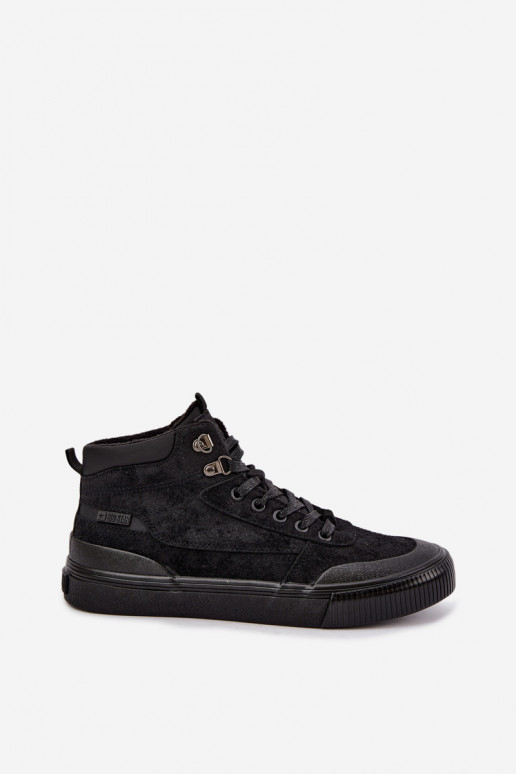 Sapatos casuais masculinos Big Star UU174305 cor preta